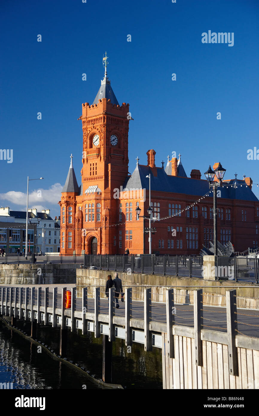 Pierhead Building Cardiff Bay South Glamorgan South Wales UK Banque D'Images