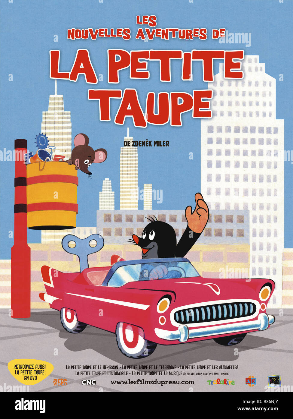 Les nouvelles aventures de la petite taupe Krtek Année : 2008 - France Directeur : Zdenek Miler République tchèque d'animation des années 70 / 70 Banque D'Images