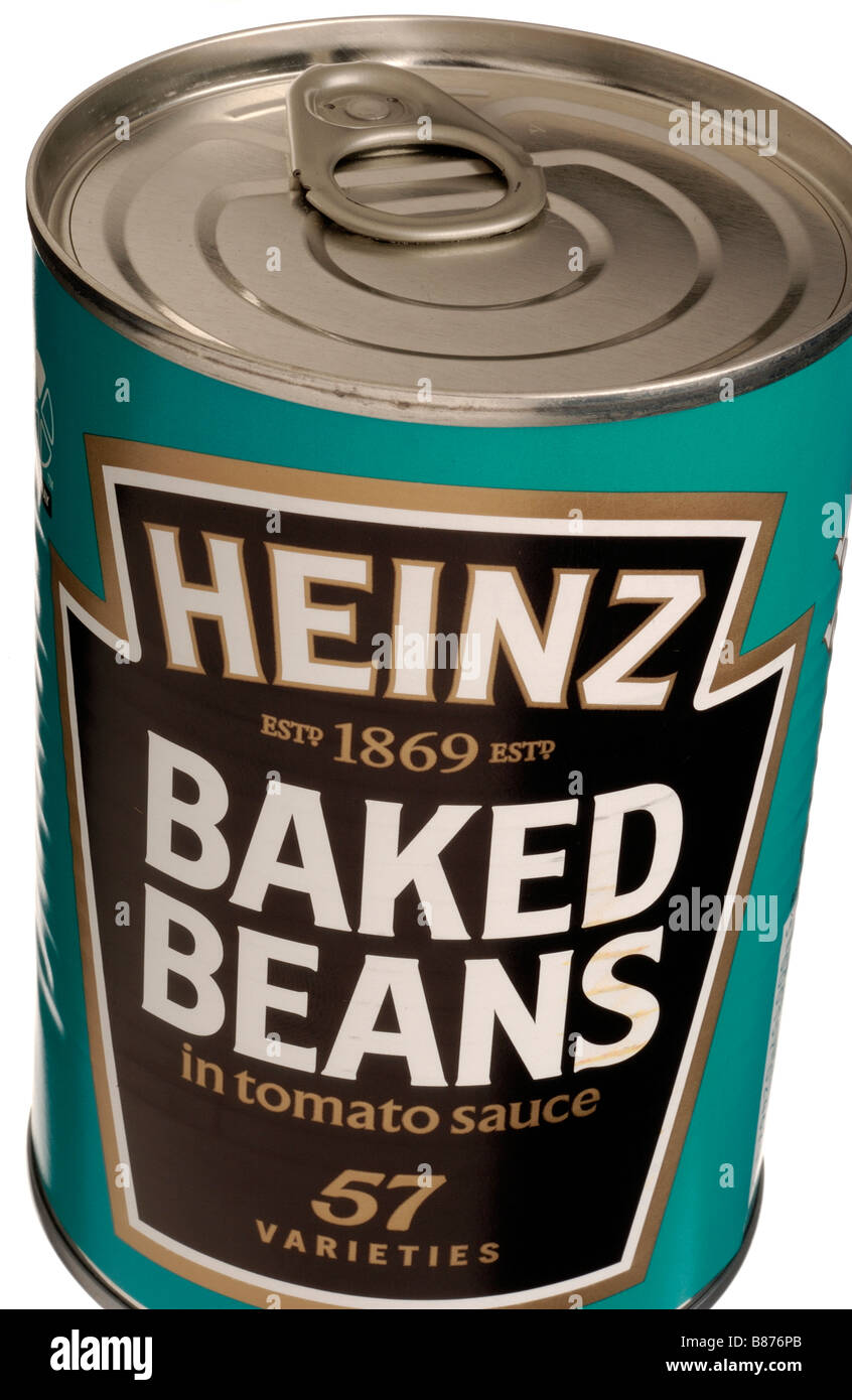 57 Heinz baked beans variétés Banque D'Images