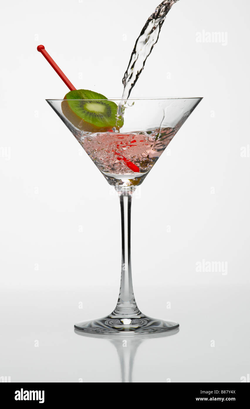 Martini pour kiwi Banque D'Images