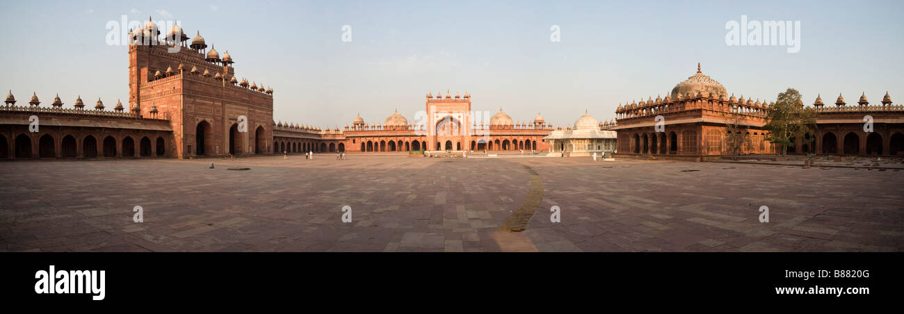 La mosquée Jama Masjid de Fatehpur Sikri Banque D'Images