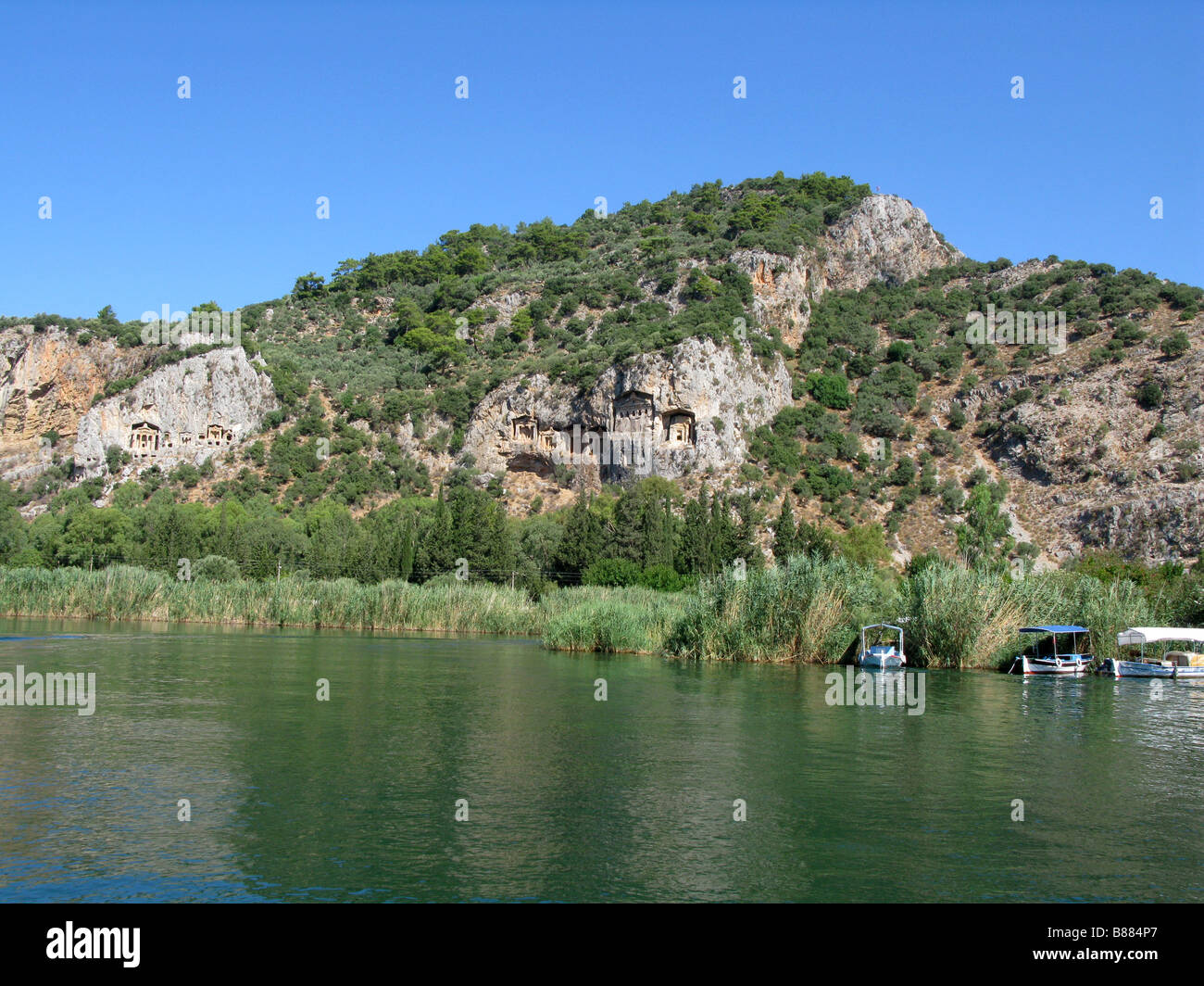 Backwaters Dalyan , Turquie Banque D'Images