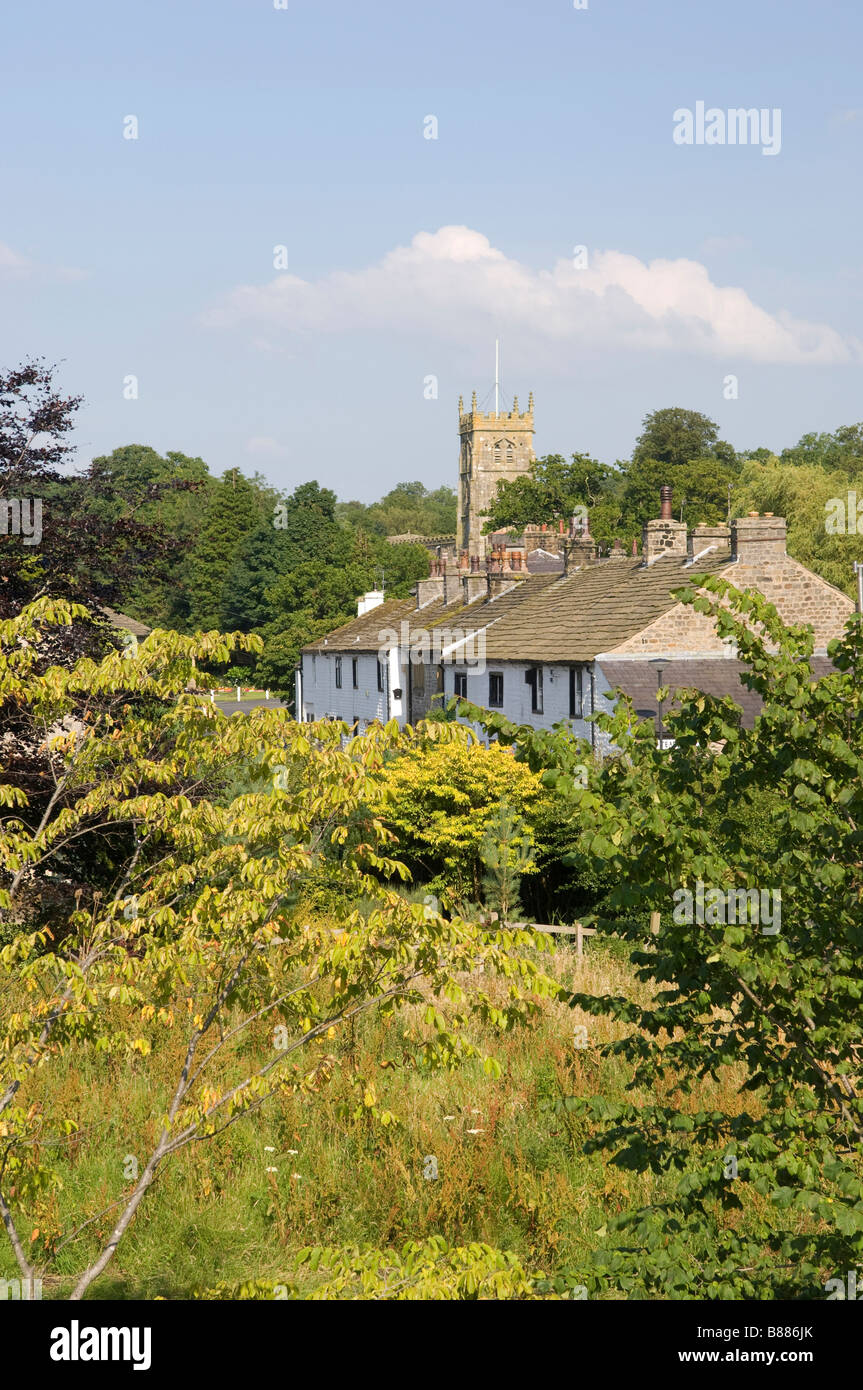 Bolton par Bowland dans la vallée de Ribble Lancashire dans le nord-ouest de l'Angleterre Banque D'Images