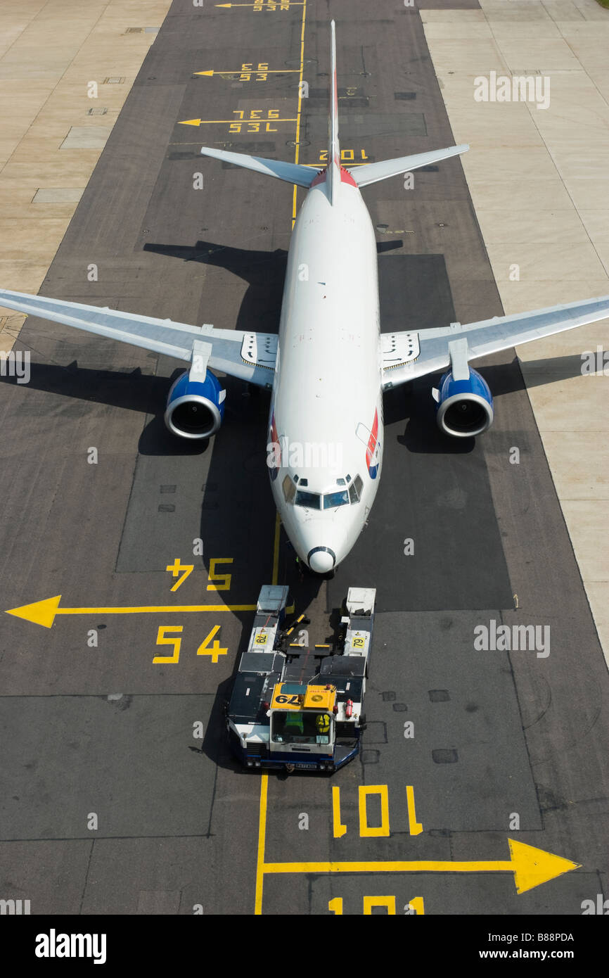 Boeing 737 British Airways avion de ligne Banque D'Images