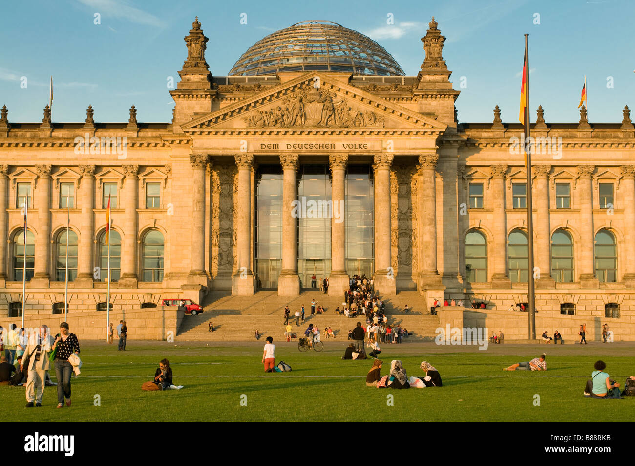 Bâtiment du Reichstag, Berlin, Allemagne Banque D'Images Bâtiment du Reichstag, Berlin, Allemagne Banque D'Images