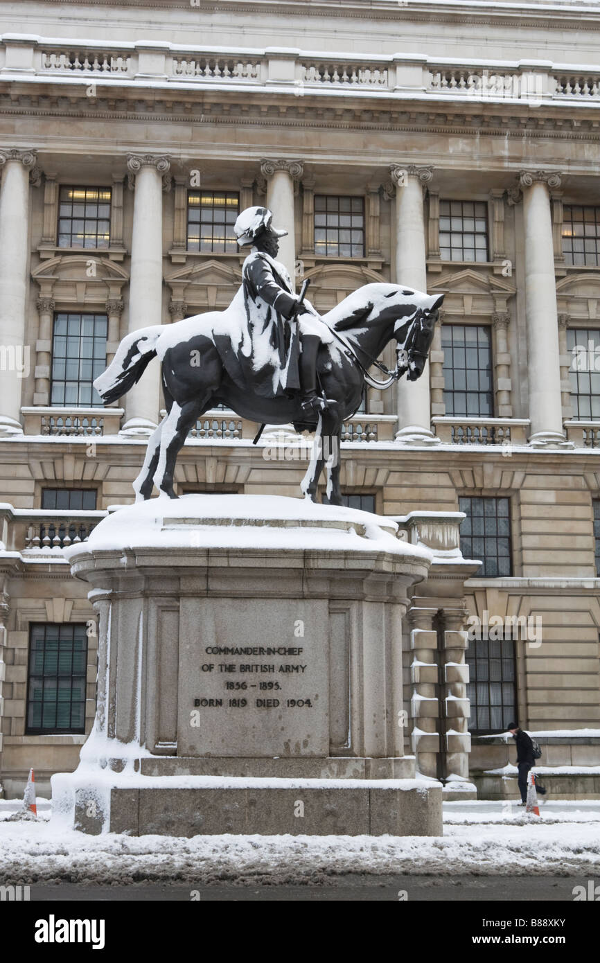 Commandant en chef de l'armée britannique Londres Banque D'Images