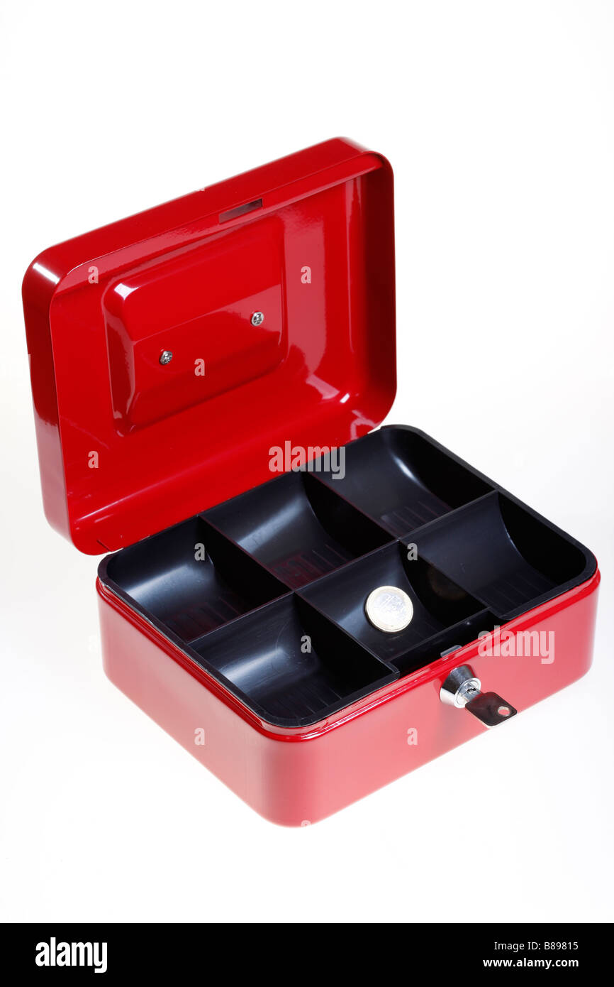 Coffret-caisse Banque D'Images