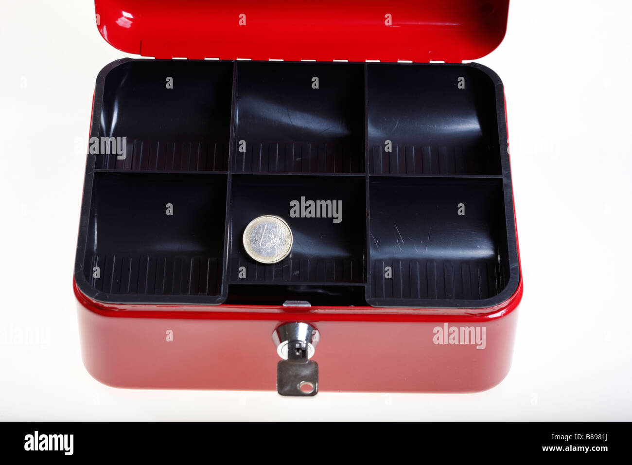 Coffret-caisse Banque D'Images