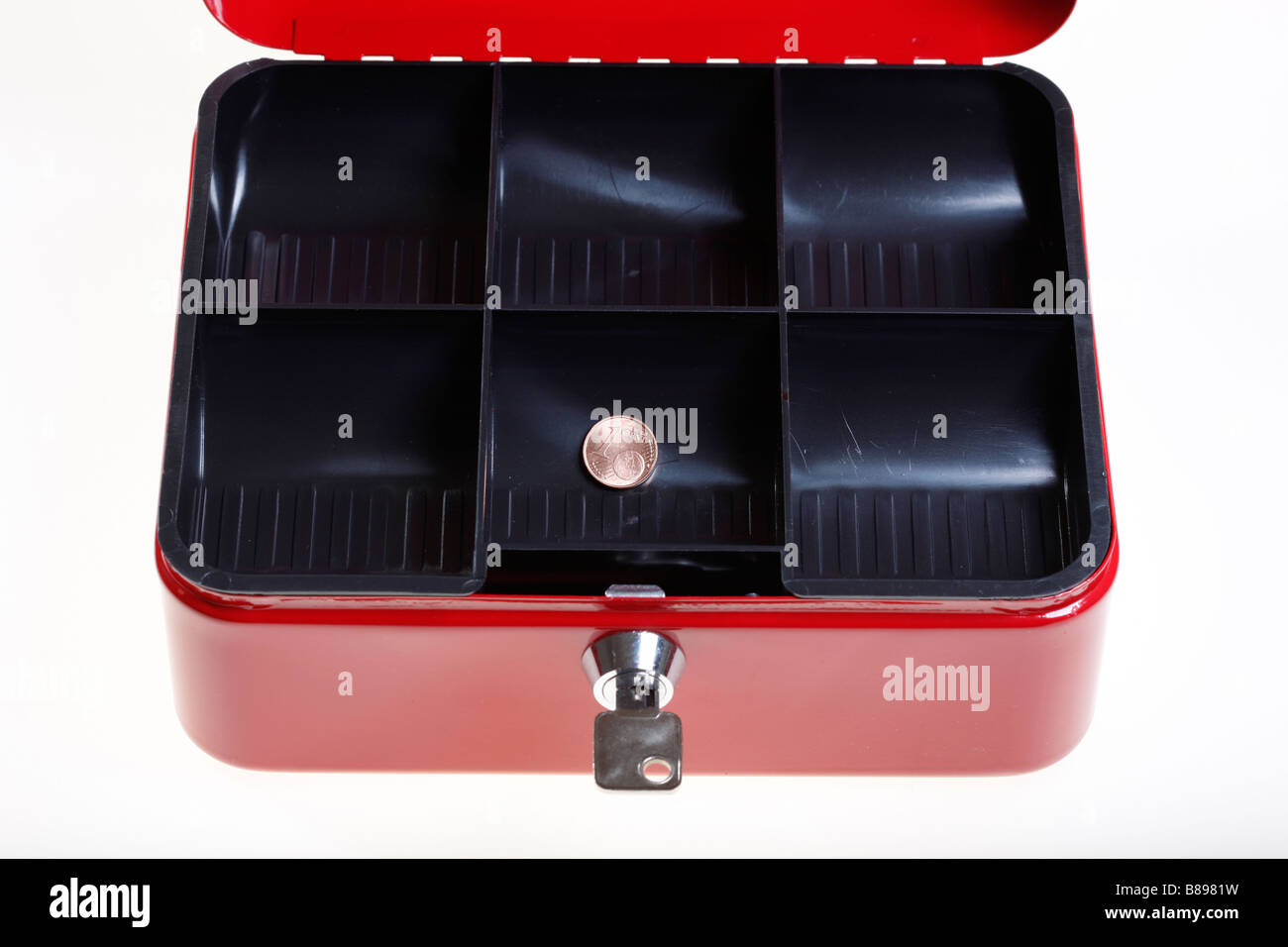 Coffret-caisse Banque D'Images
