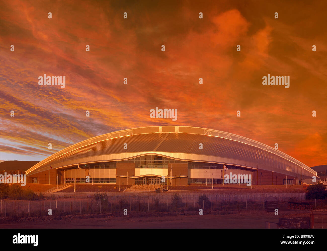 Vélodrome de Manchester, Angleterre, RU Banque D'Images