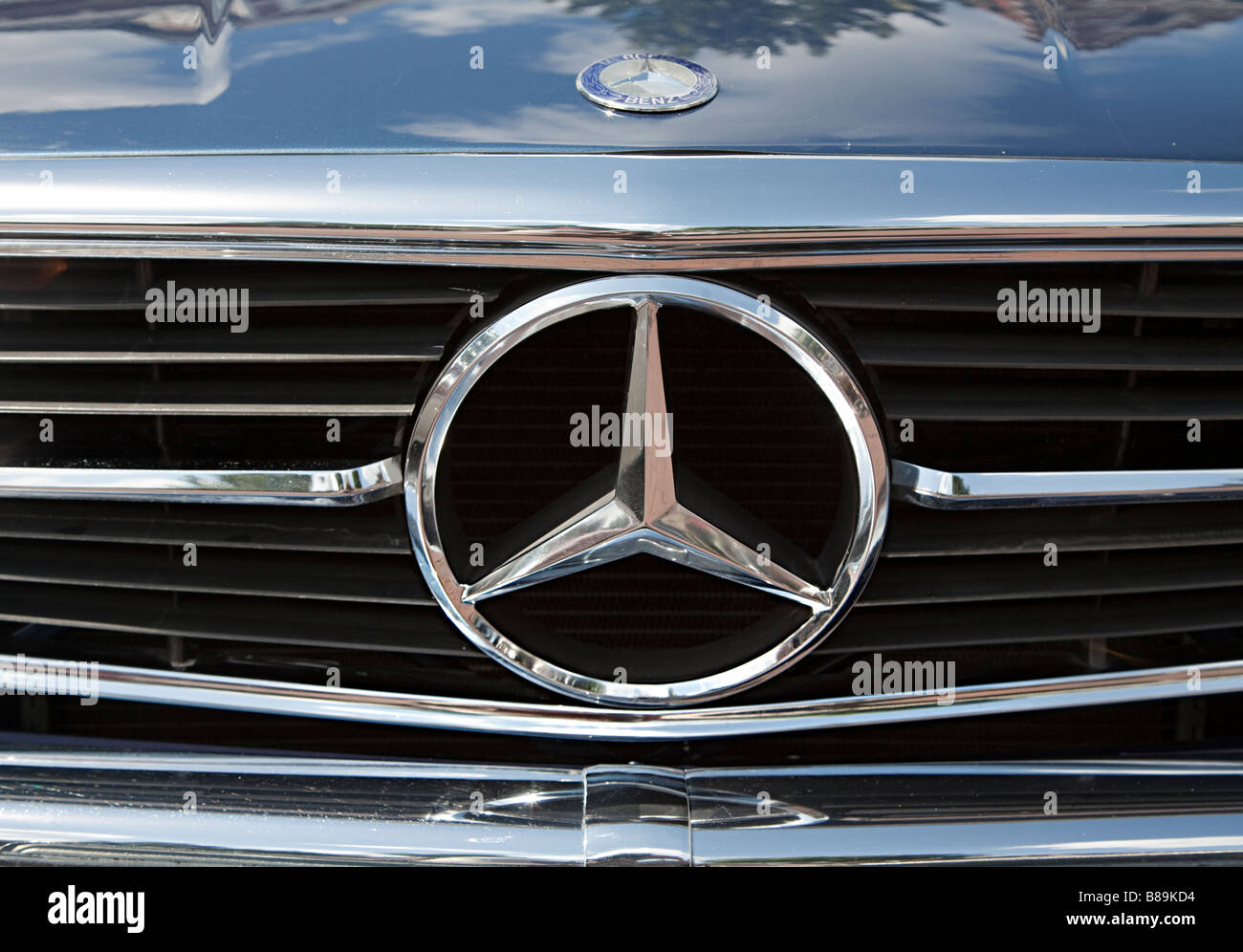 Pour Mercedes Benz Club Voiture Avant Grille Badge Autocollant Vintage @ VI
