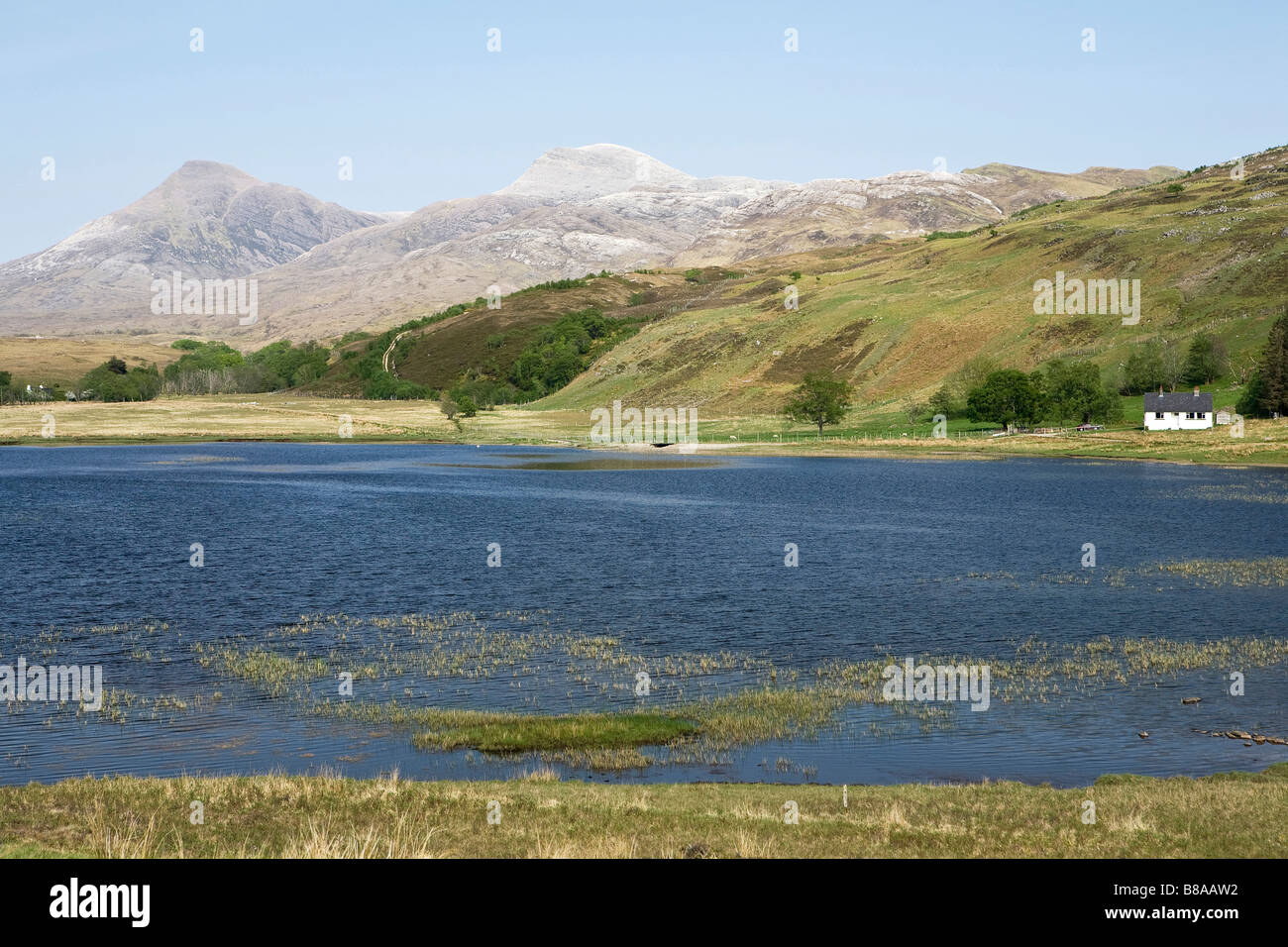 Coultrie Loch, Saint-péninsule, Ross et Cromarty, district au nord-ouest des Highlands d'Écosse, Grande-Bretagne Banque D'Images Coultrie Loch, Saint-péninsule, Ross et Cromarty, district au nord-ouest des Highlands d'Écosse, Grande-Bretagne Banque D'Images