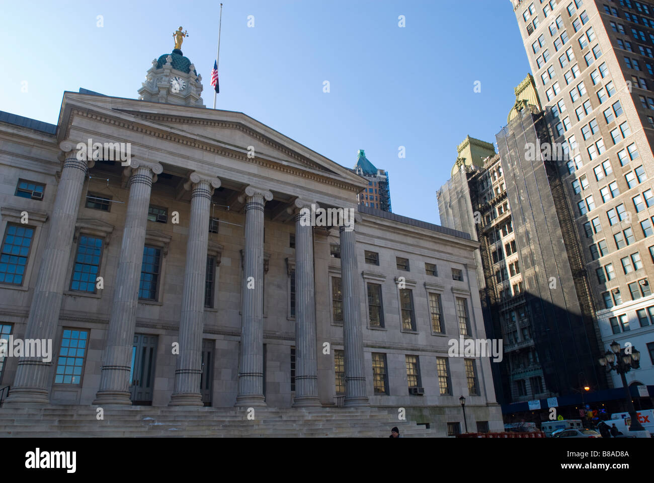 Brooklyn Borough Hall dans le quartier de Brooklyn à New York Banque D'Images