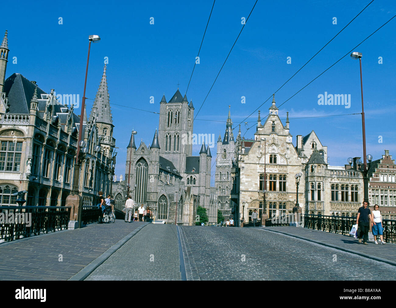 Belgique Flandre Gand Banque D'Images