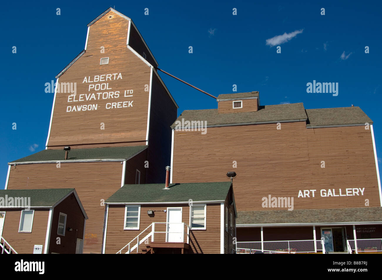 Galerie Museum-Art, Dawson Creek, BC Banque D'Images