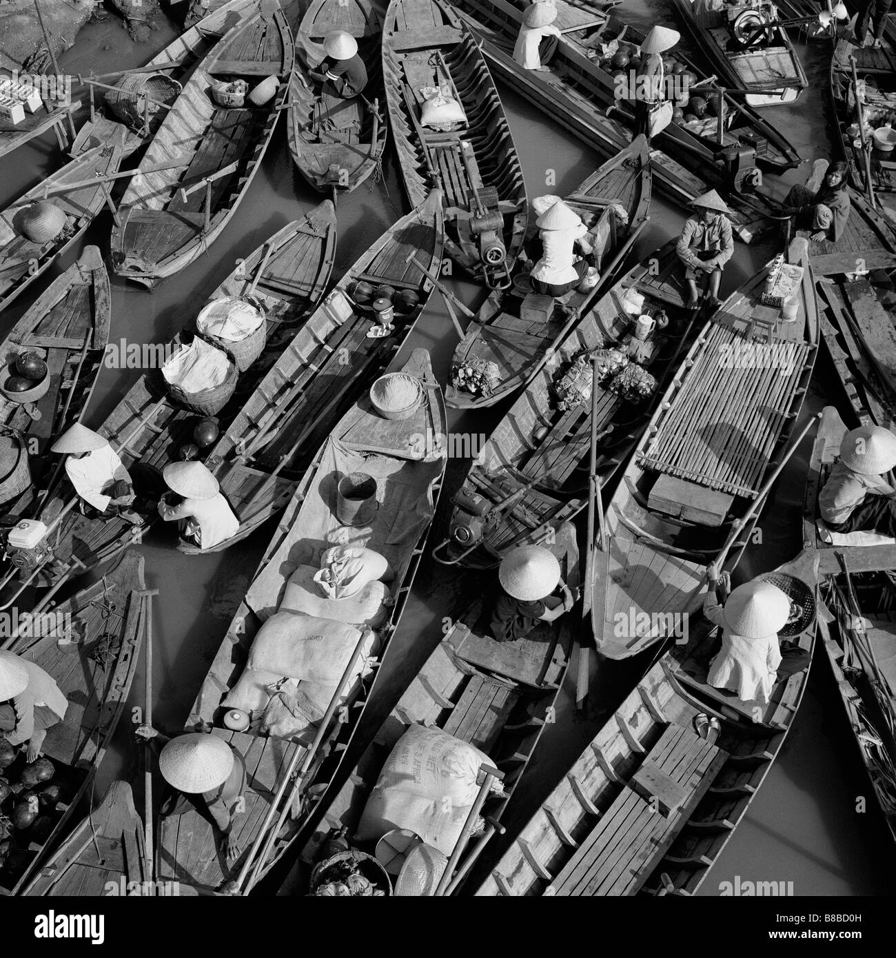 Bateaux, Hoi An, Vietnam Banque D'Images