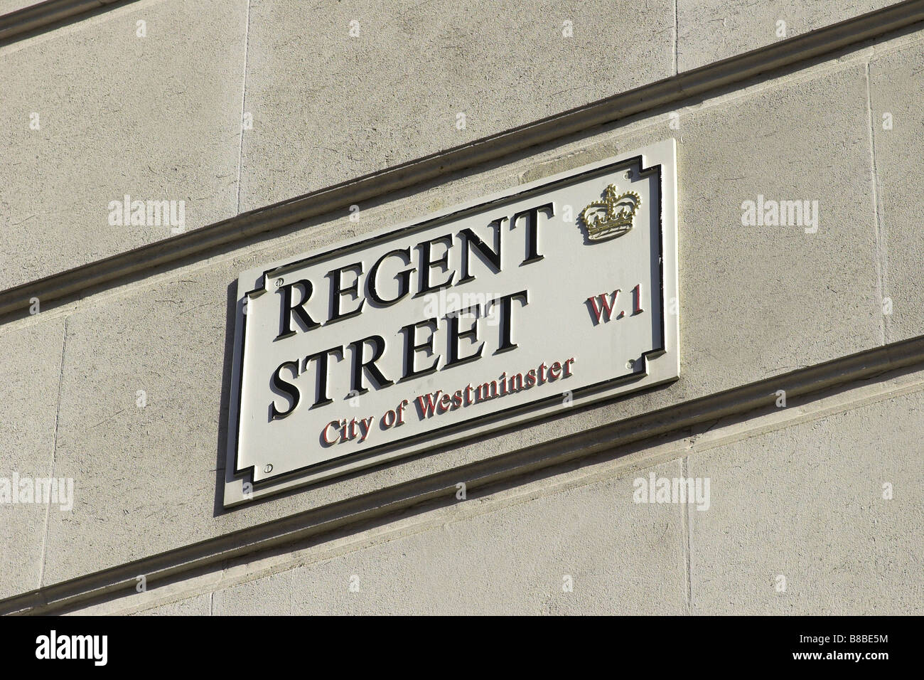 Regent Street, Westminster, Londres, Angleterre, Royaume-Uni Banque D'Images