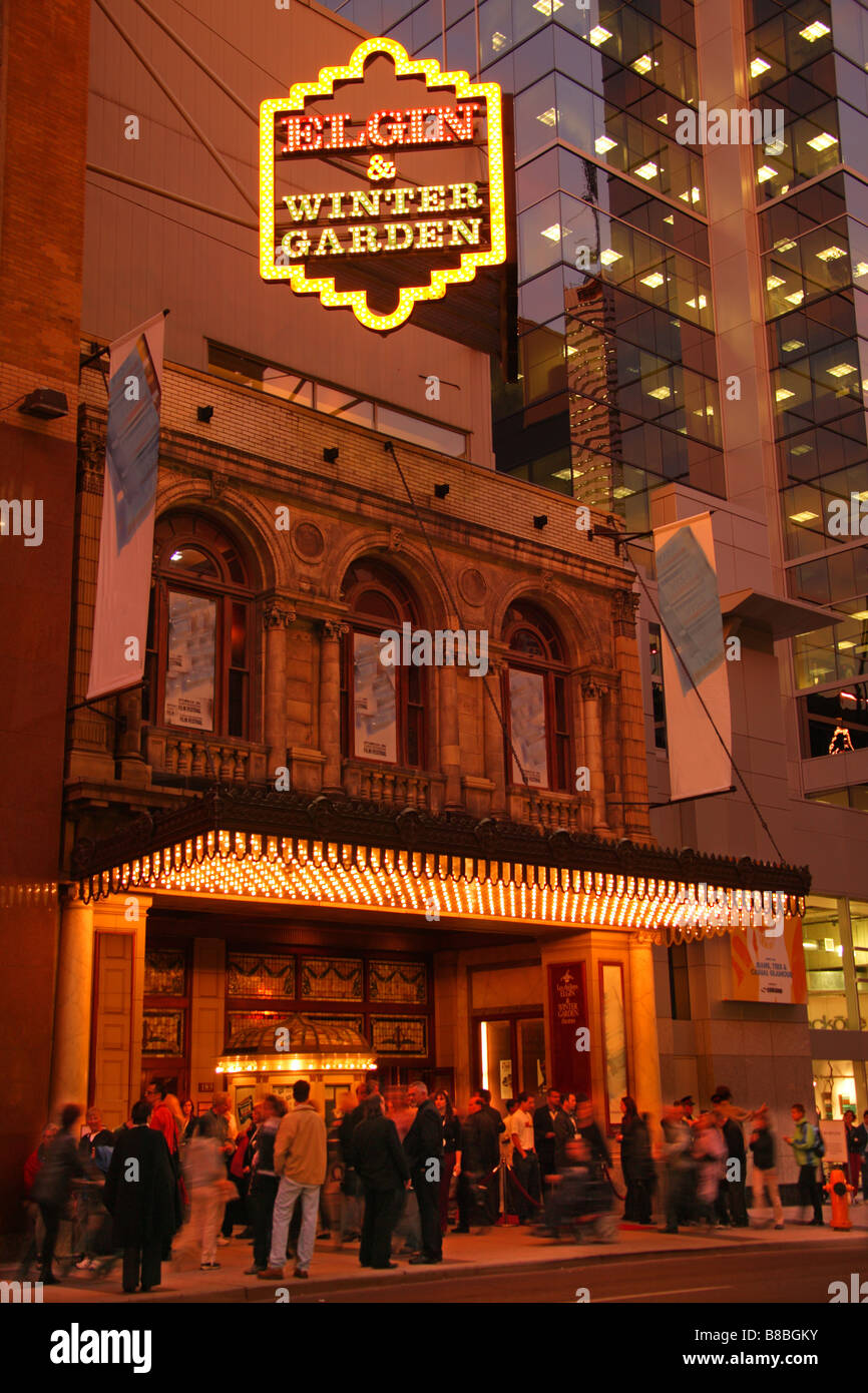 Toronto International Film Festival, Elgin Winter Garden Theatre, Young Street, Toronto, Ontario Banque D'Images