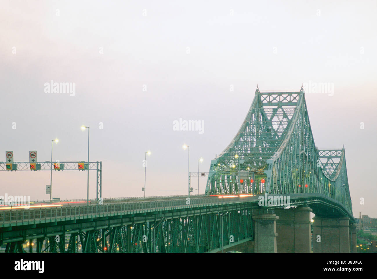 Pont Jacques-Cartier, Montréal, Québec Banque D'Images