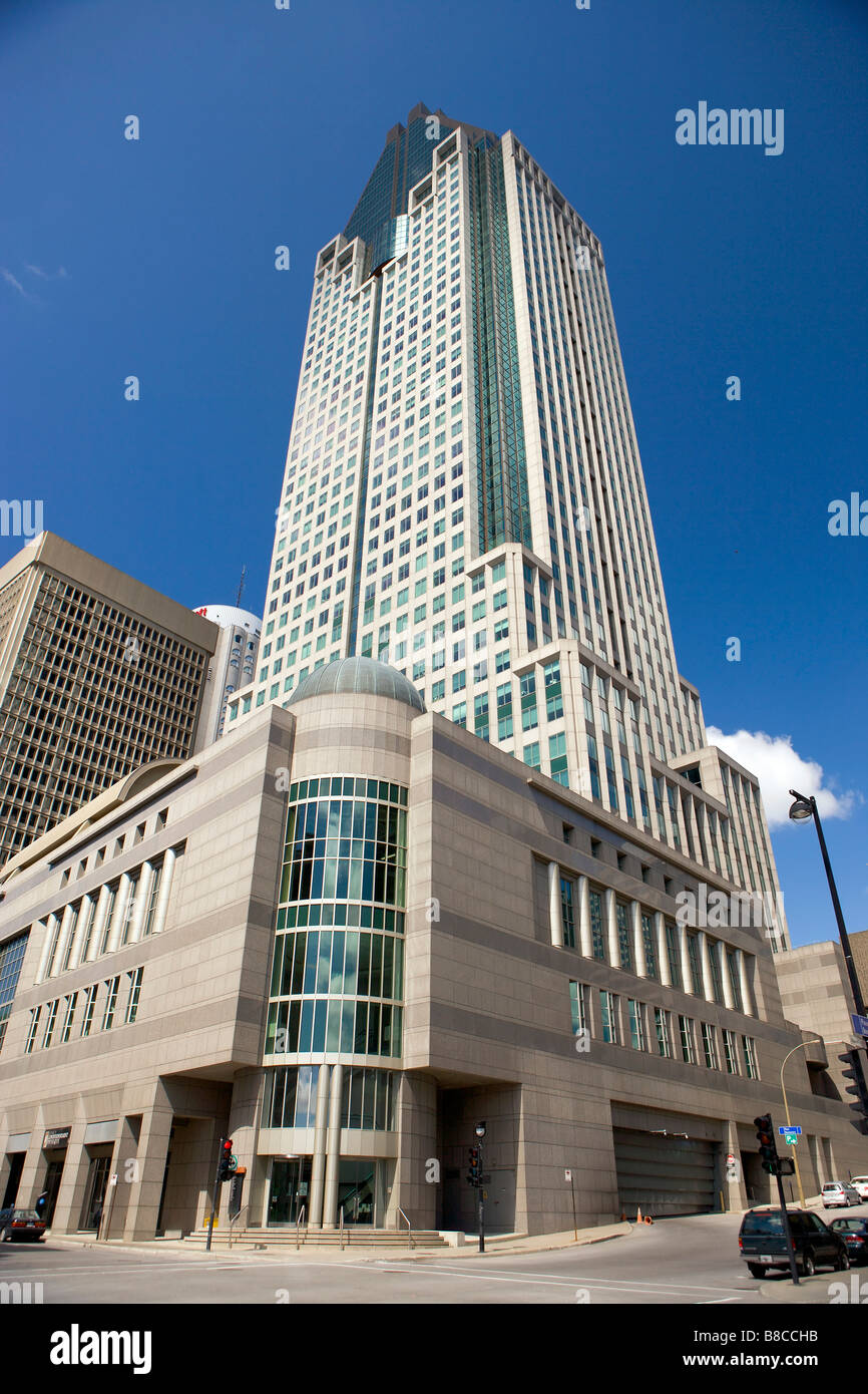 Mille de la Gauchetière, Montréal, Québec Banque D'Images