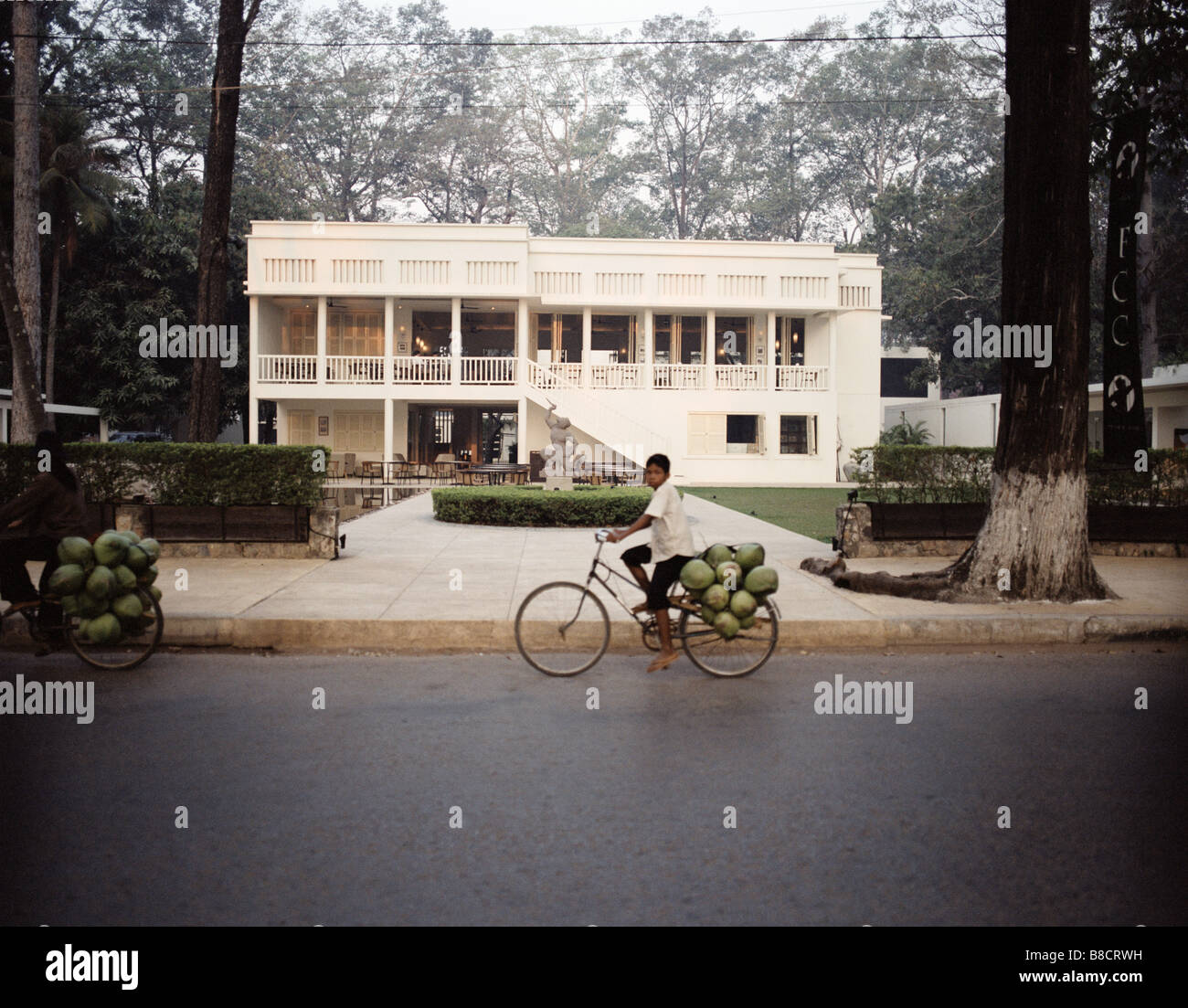 Le Club des correspondants étrangers, FCC Angkor, Siem Reap, Cambodge Banque D'Images