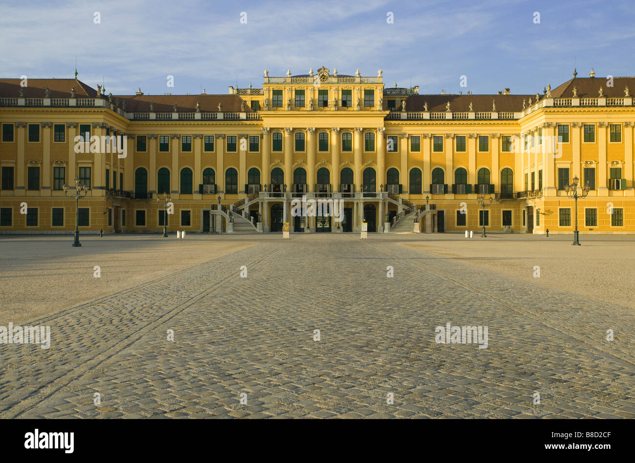 Château de Schönbrunn, Vienne Banque D'Images