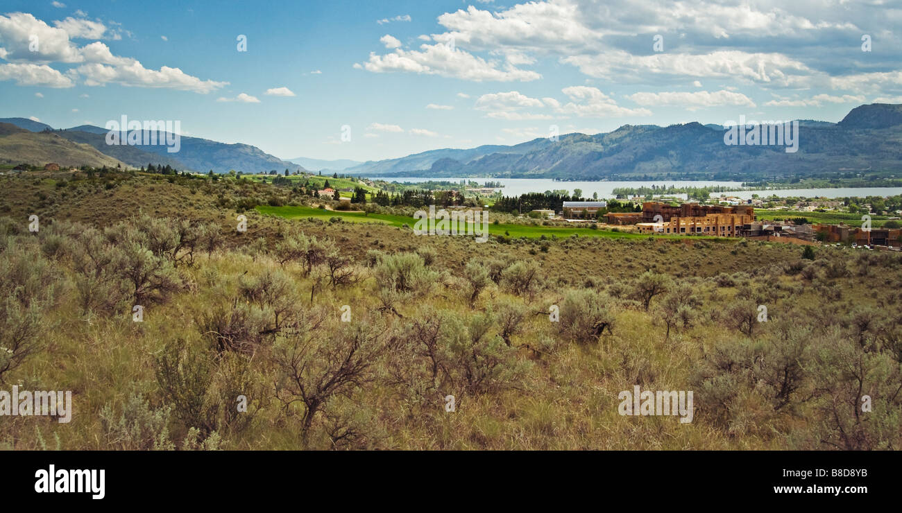 Trail NK'MIP Desert Cultural Centre, Osoyoos, BC Banque D'Images