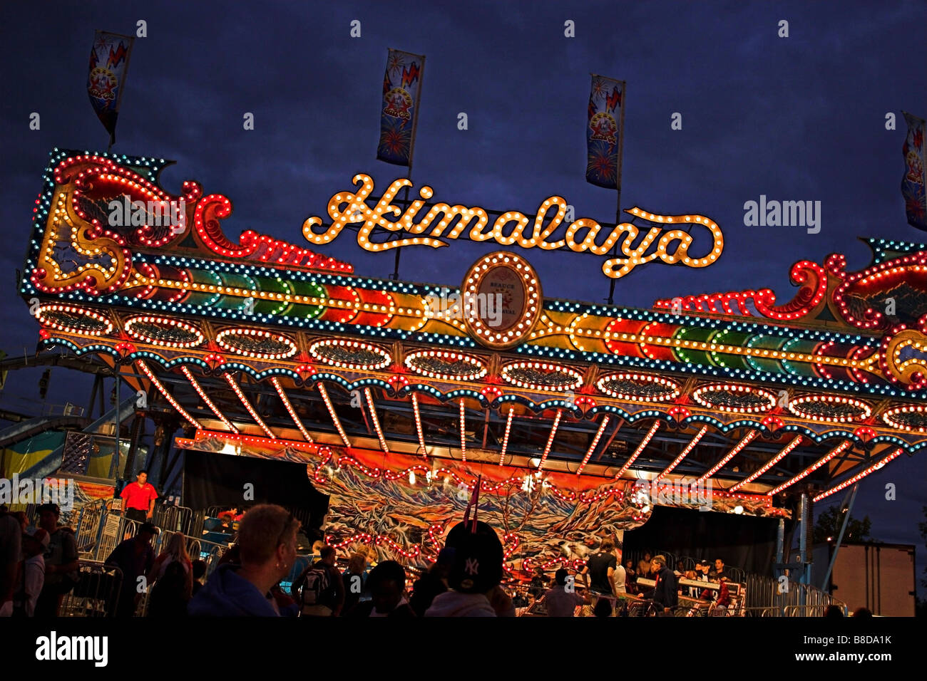 Himalaya Ride, l'Exposition nationale canadienne, Toronto, Ontario Banque D'Images