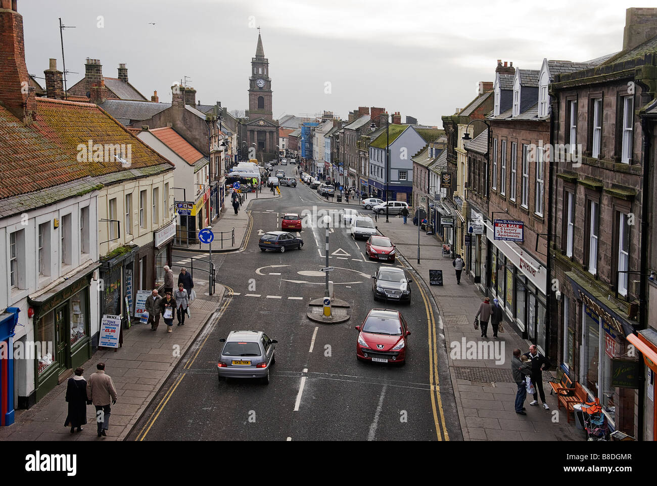 Berwick upon Tweed. Le Northumberland. Banque D'Images