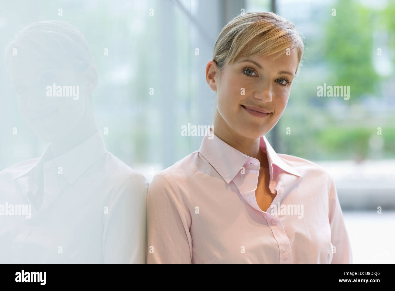 Portrait of a female office worker Banque D'Images