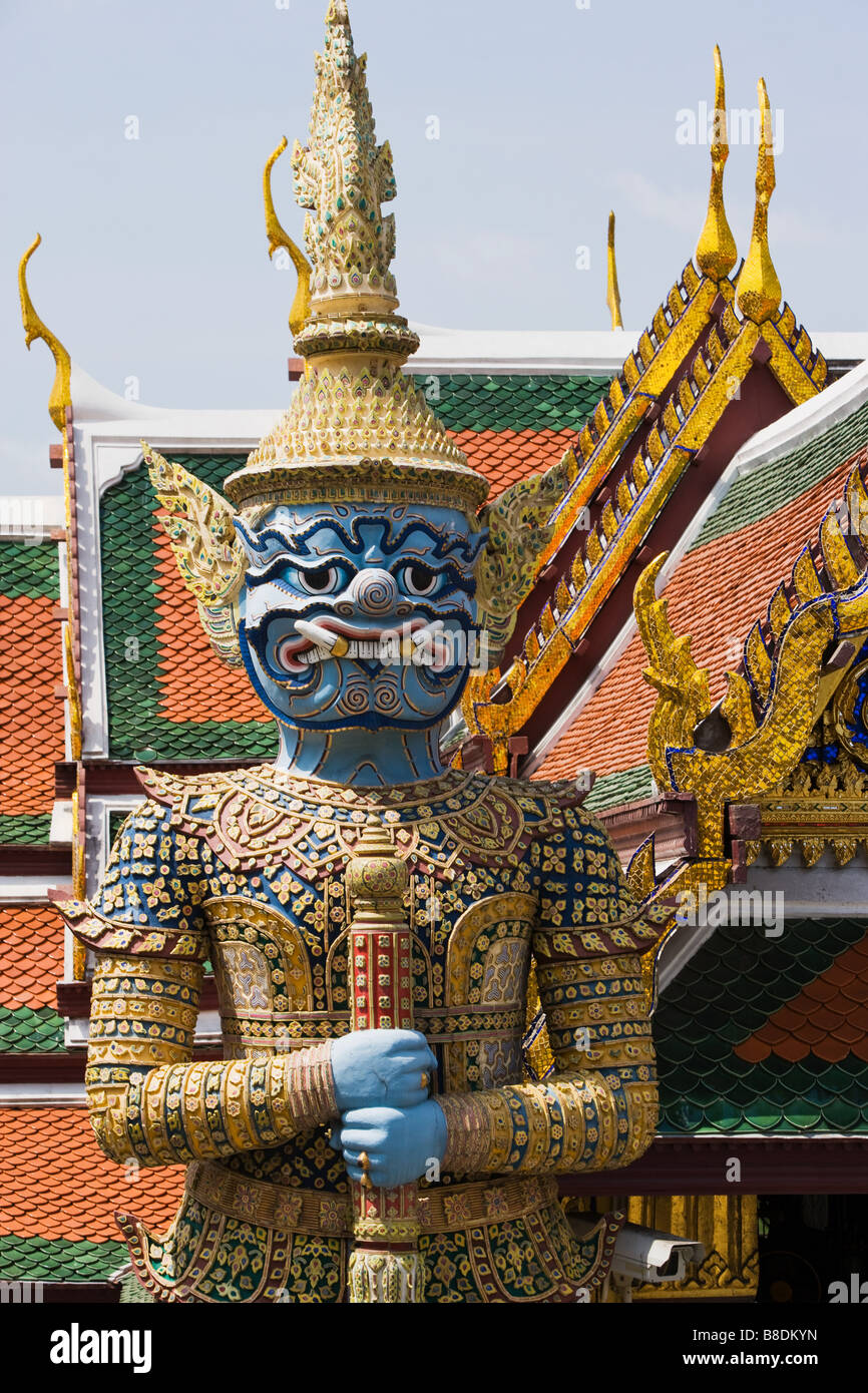 Thai guardian statue Banque de photographies et d’images à haute