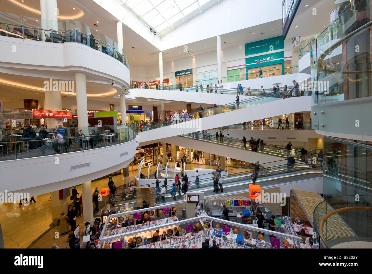 Dundrum Town Centre Banque D'Images