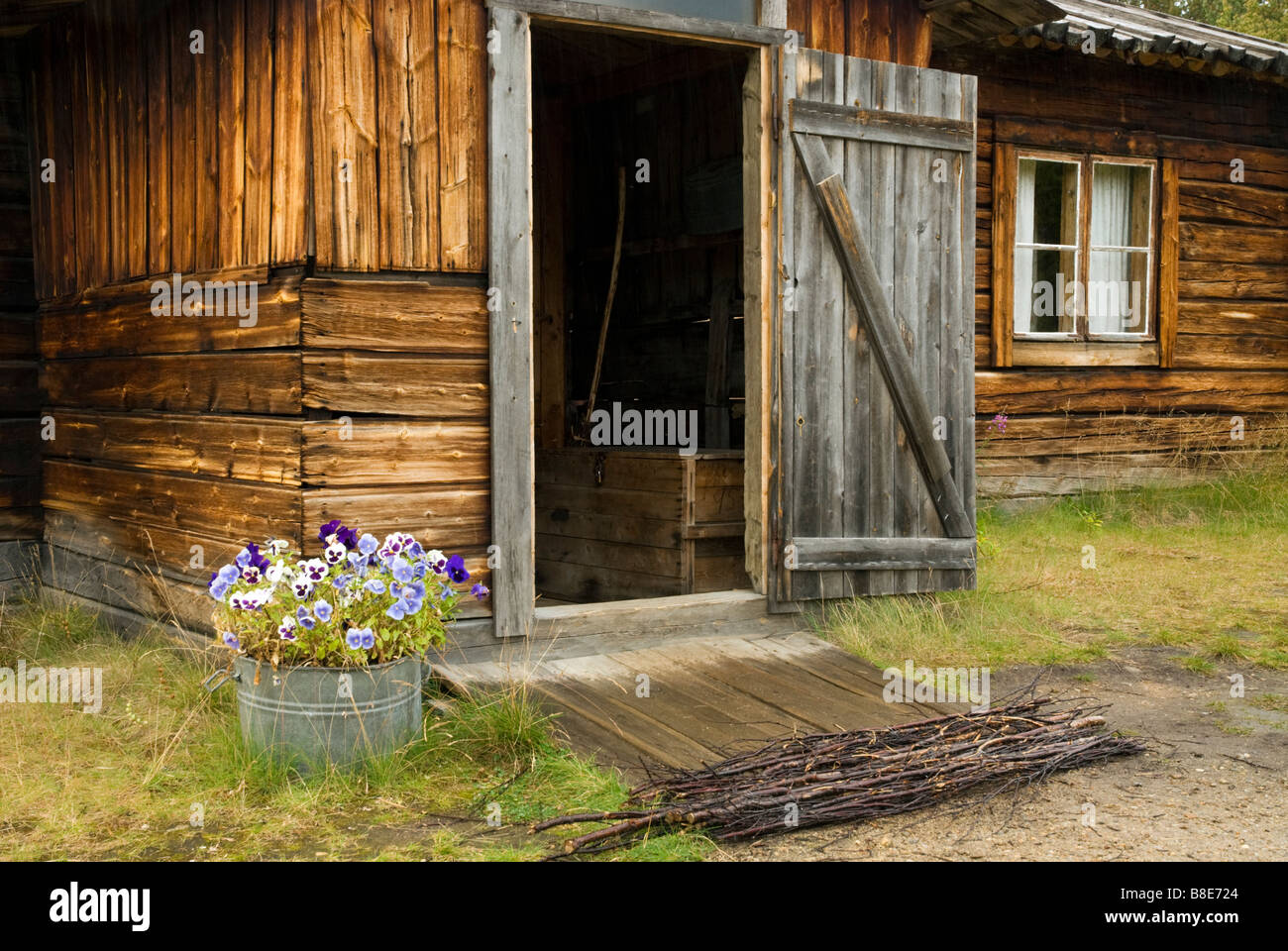 Musée lapon Lapland Lappi Finlande Inari Siida Banque D'Images