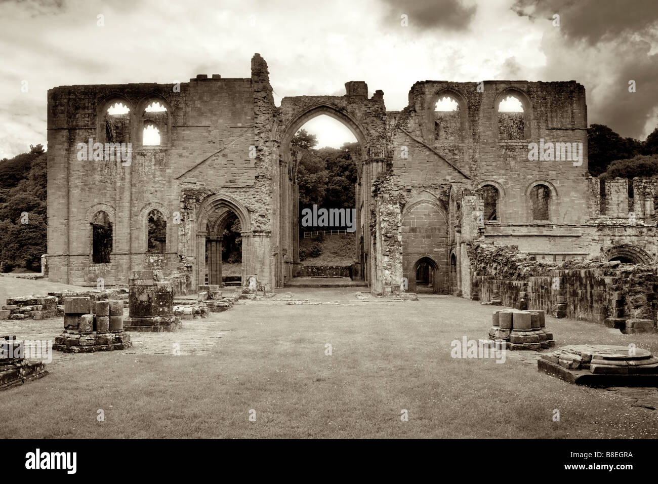 L''Abbaye de Furness Cumbria, Angleterre, Royaume-Uni Banque D'Images