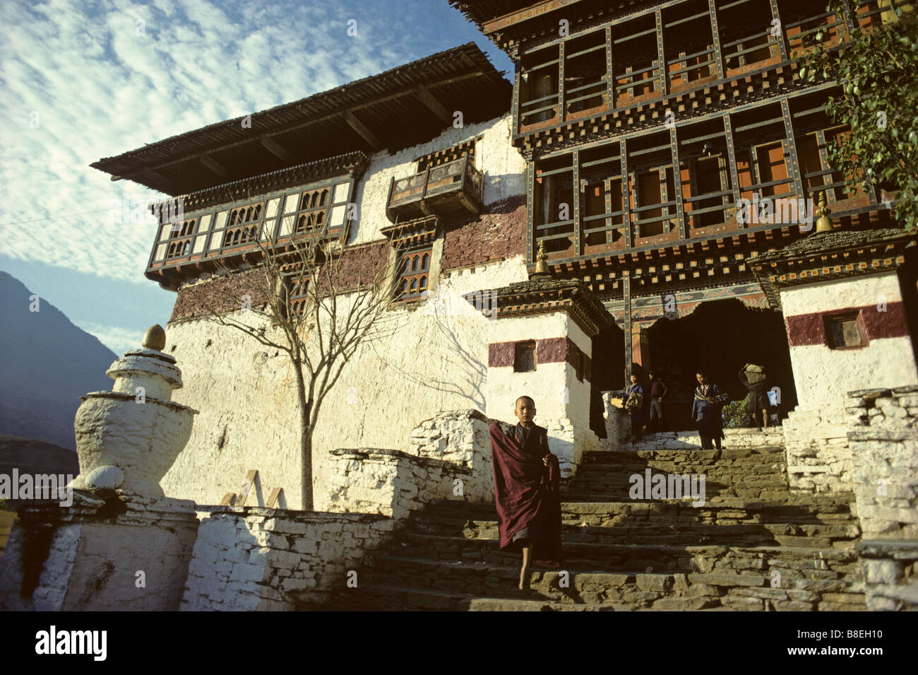 Monastère Wangdiphodrang Dzong Bhoutan Royaume Himalayen - 