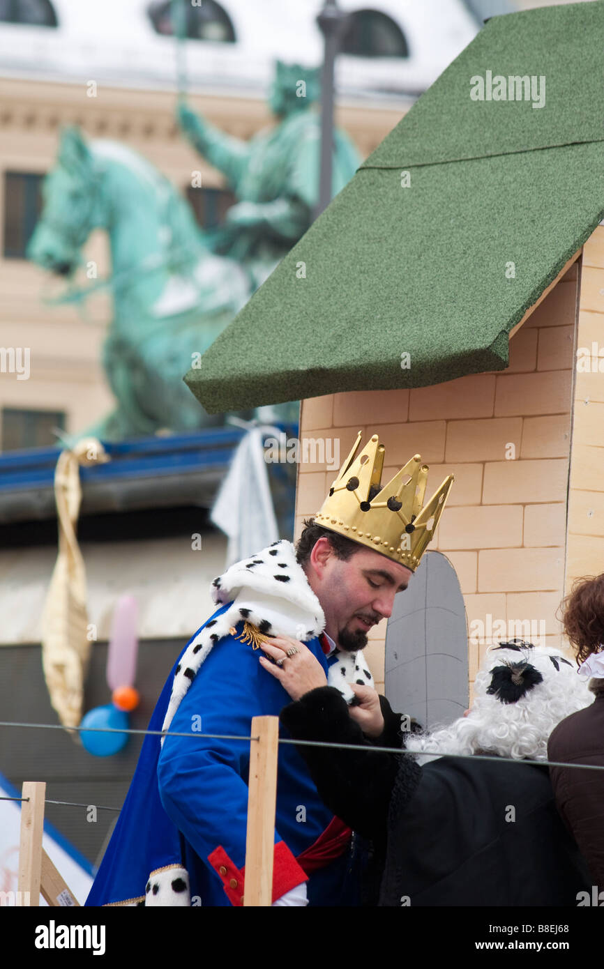 Défilé de carnaval de Munich de 2009 Banque D'Images