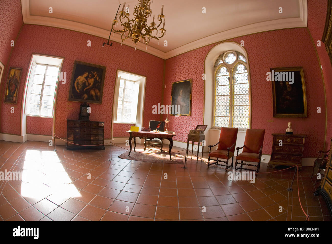 Intérieur du Palais du Recteur Dubrovnik Istrie Croatie Europe Banque D'Images