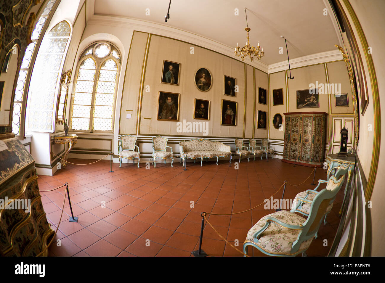 Intérieur du Palais du Recteur Dubrovnik Istrie Croatie Europe Banque D'Images