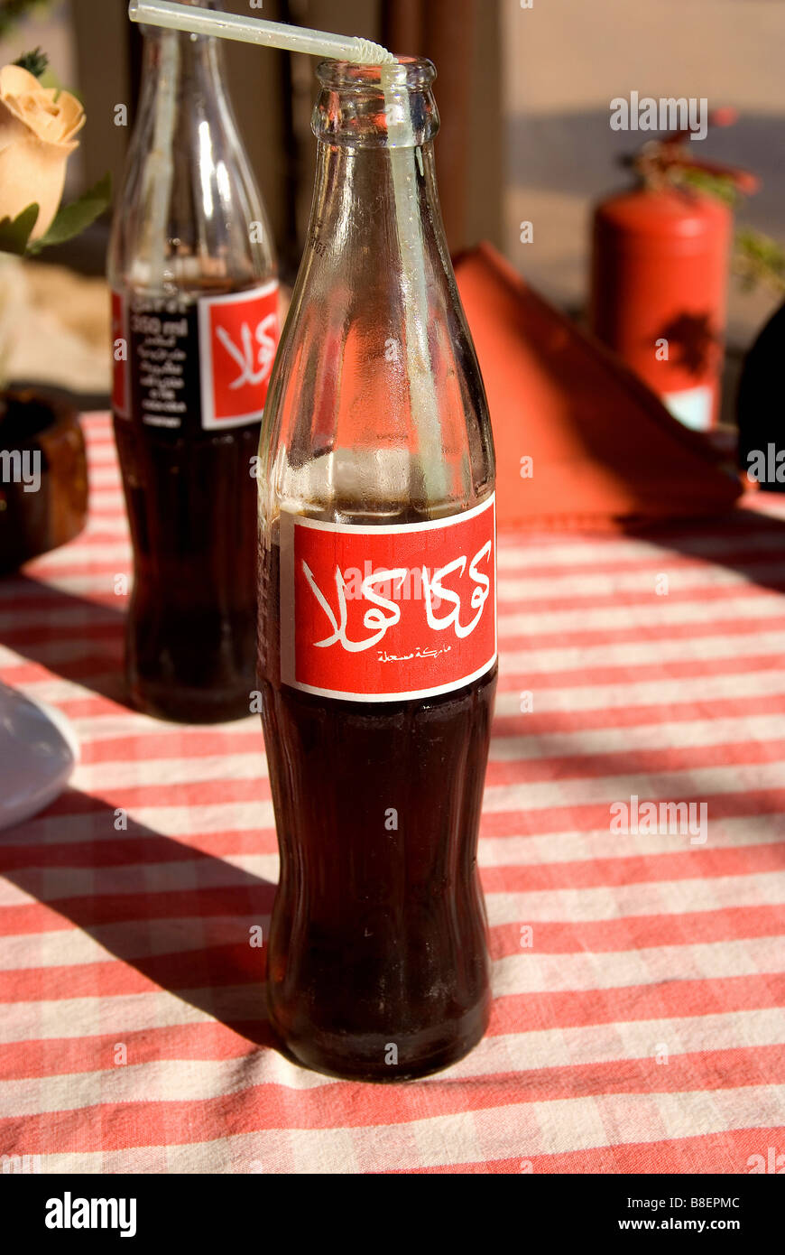 Mille et une bouteille de Coca-Cola, Safaga, Egypte Banque D'Images