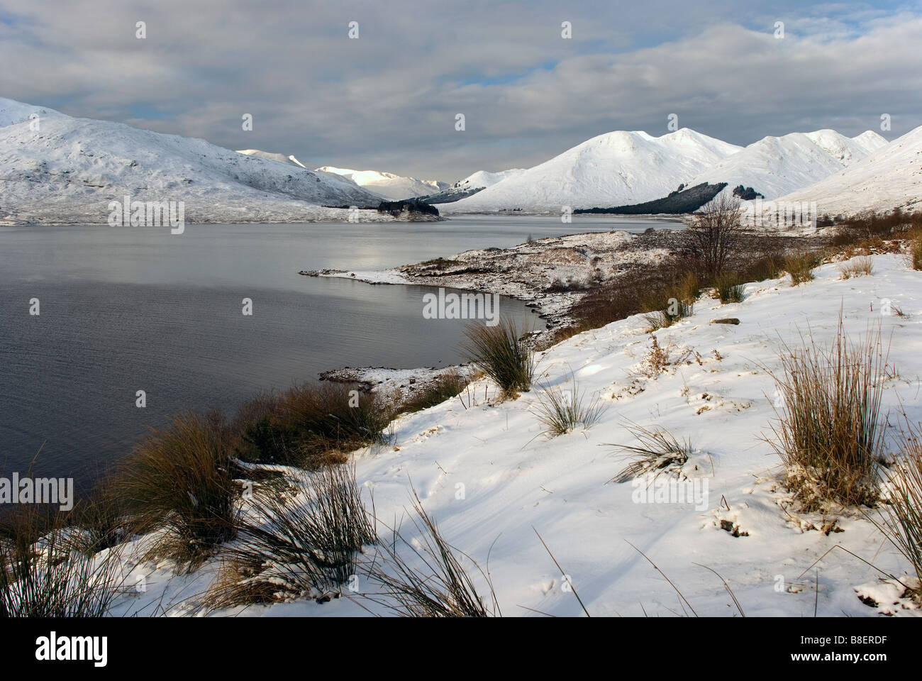 Loch Cluanie Wester Ross Ecosse Banque D'Images