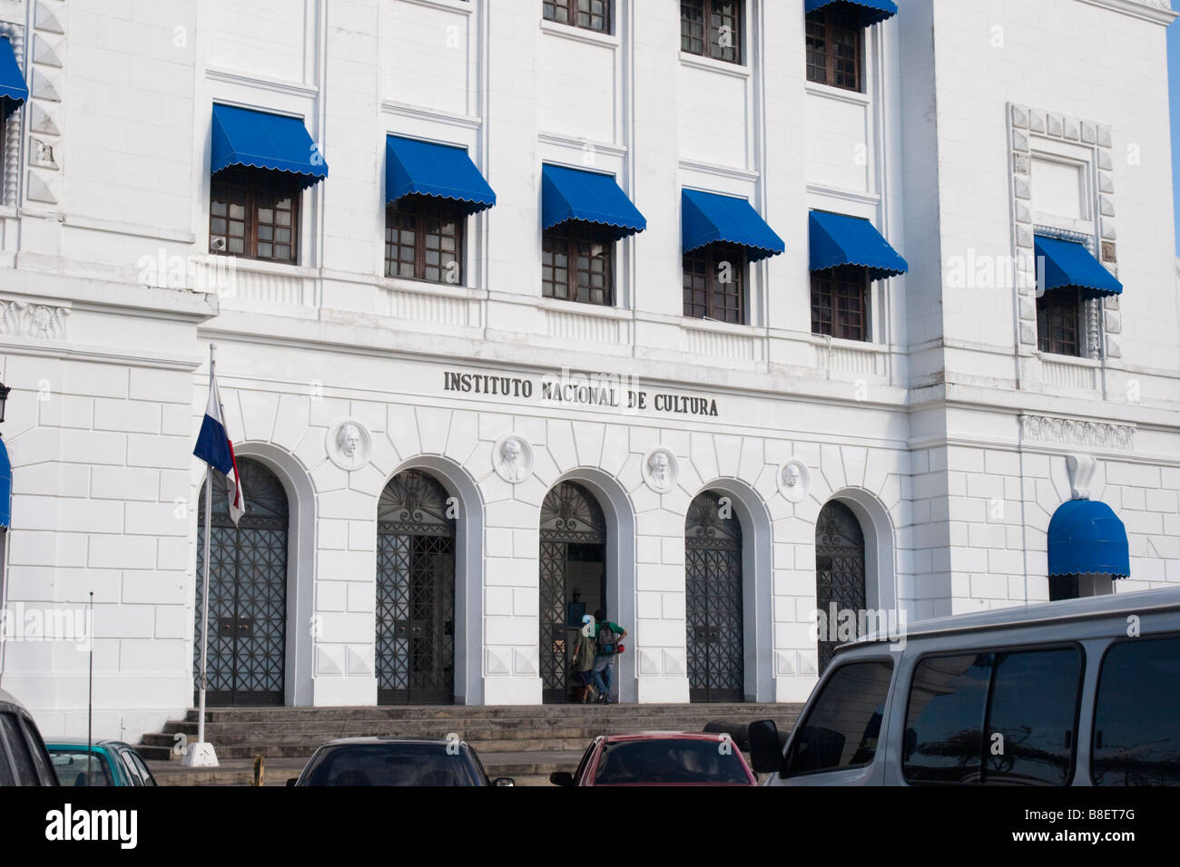 Instituto Nacional de Cultura. Vieux Quartier, Panama, République de Panama, Amérique Centrale Banque D'Images