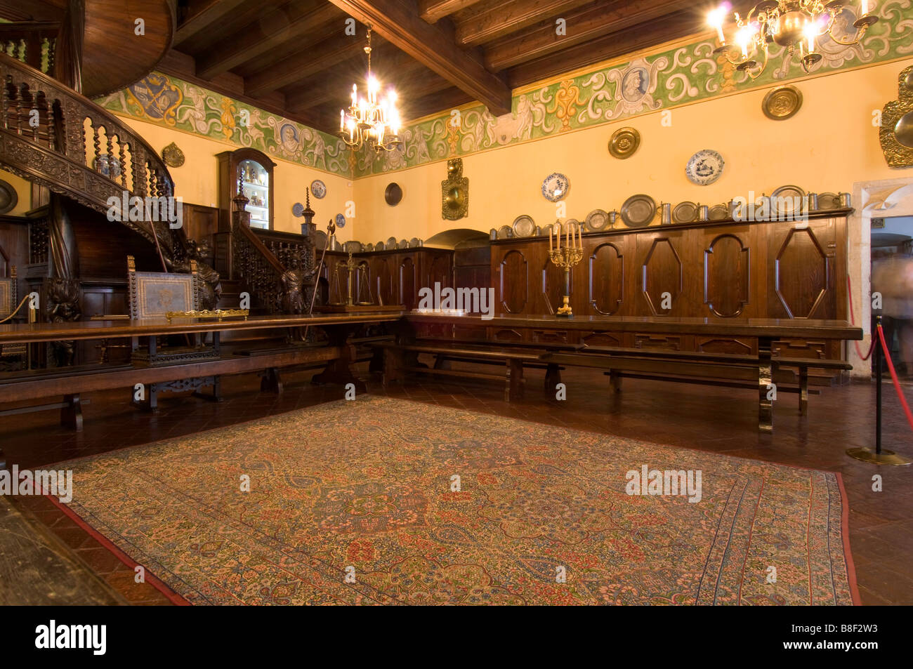 Pologne Cracovie Collegium Maius de l'Université jagellonne Banque D'Images