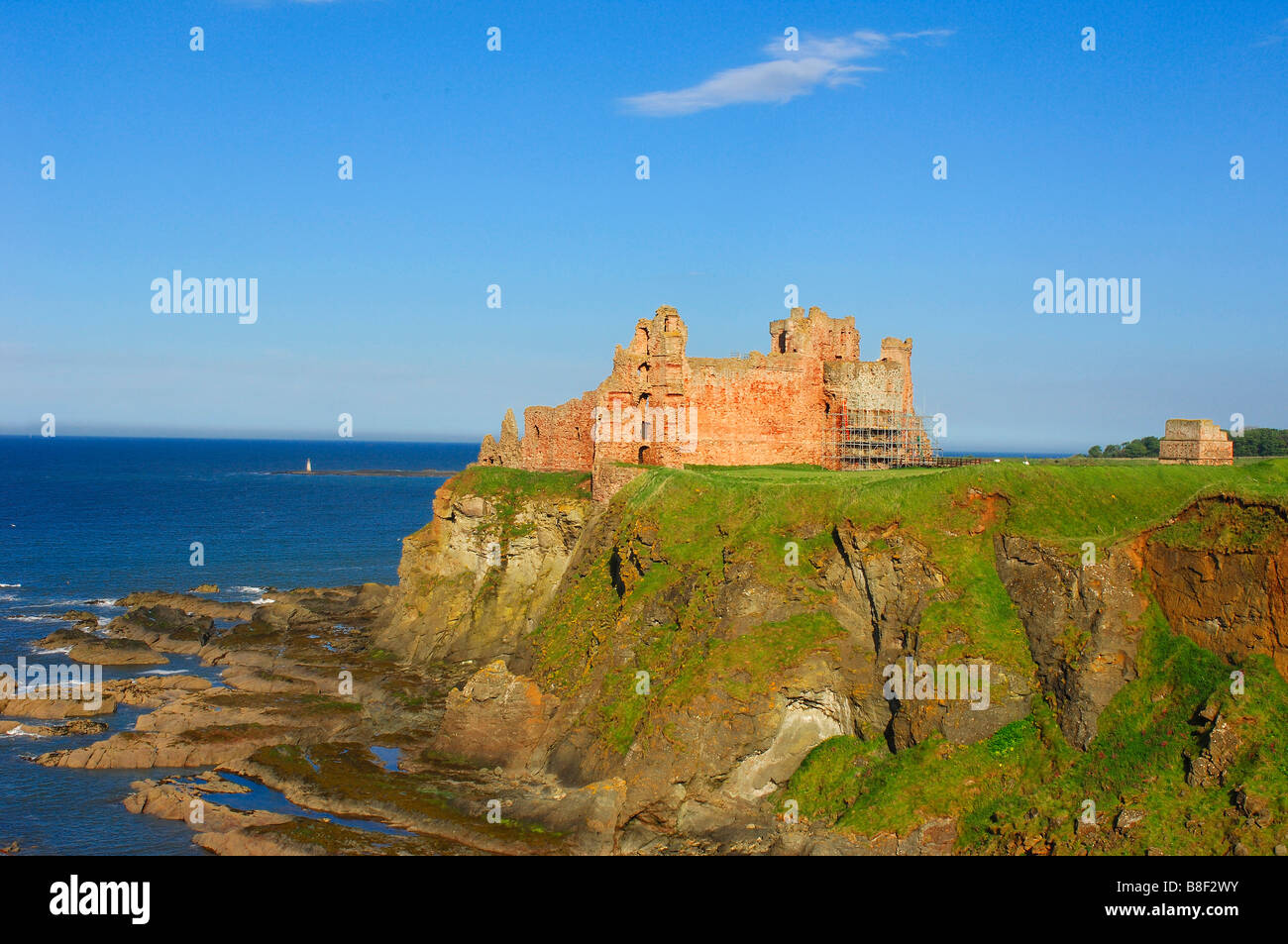 Le Château de Tantallon North Berwick East Lothian Ecosse UK Banque D'Images