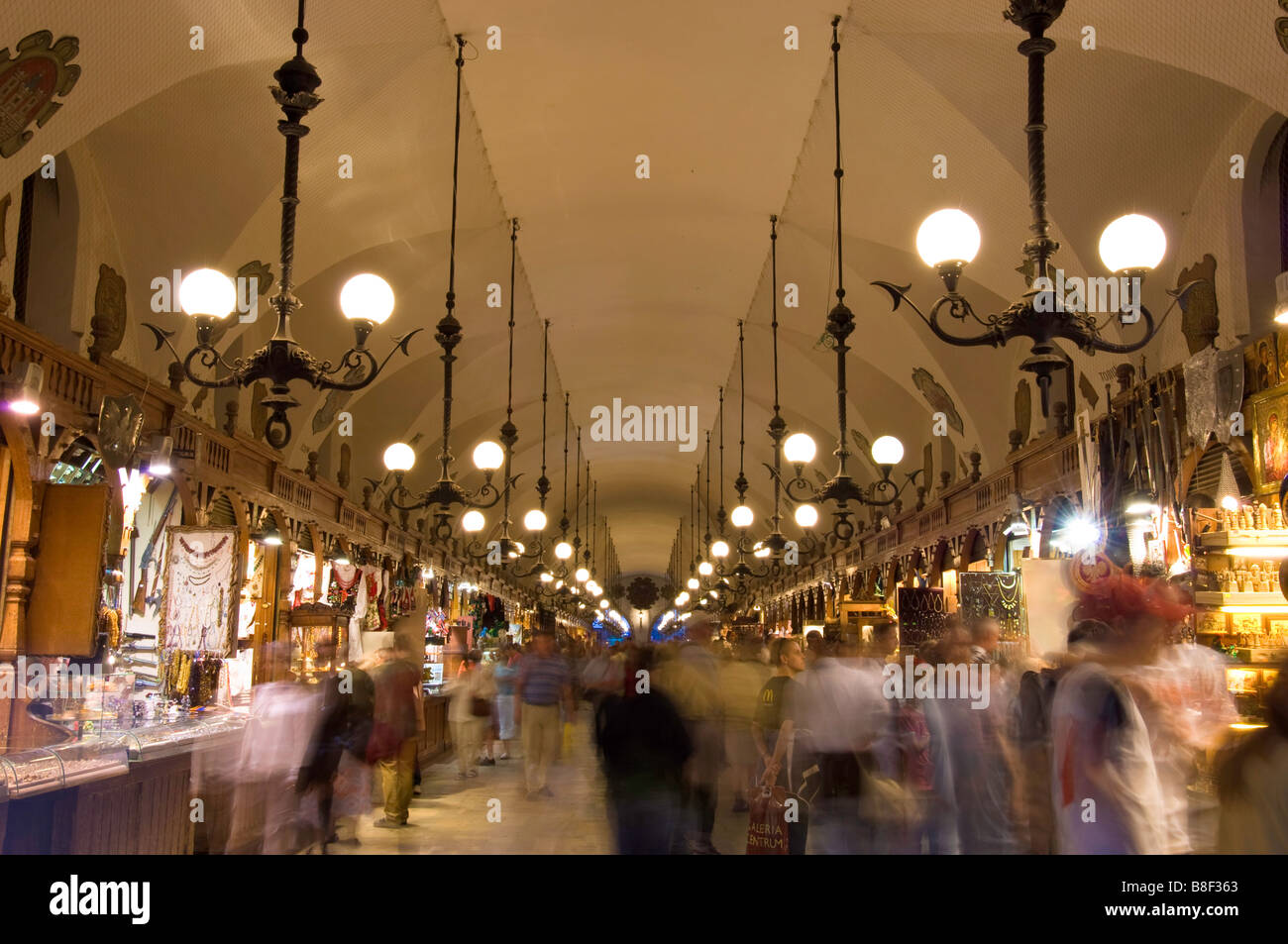 Pologne Cracovie Sukiennice Banque D'Images