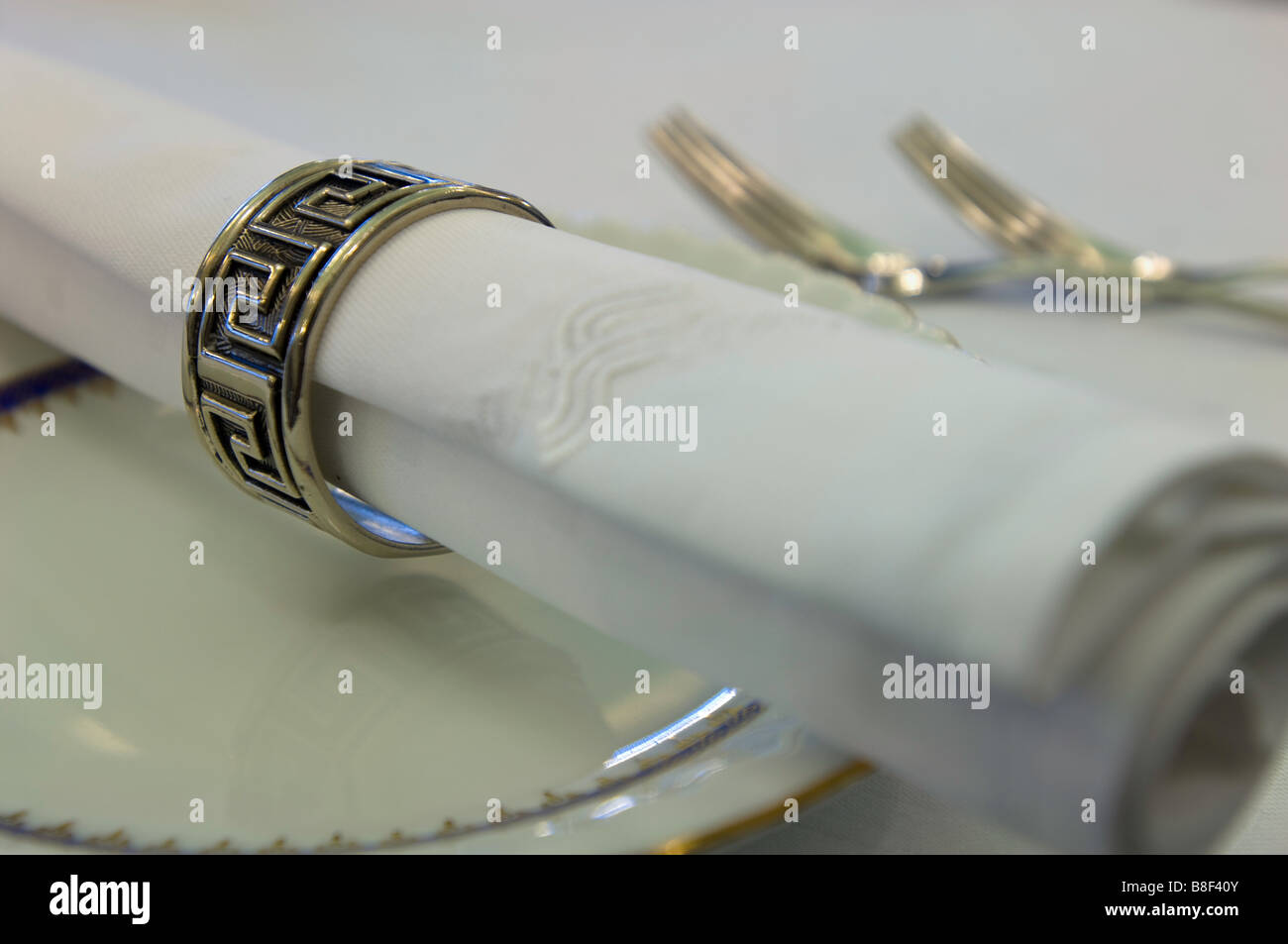 Pologne Cracovie Hotel Francuski restaurant Banque D'Images