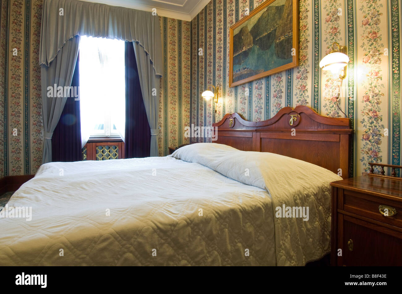 Pologne Cracovie suite Hotel Francuski Banque D'Images