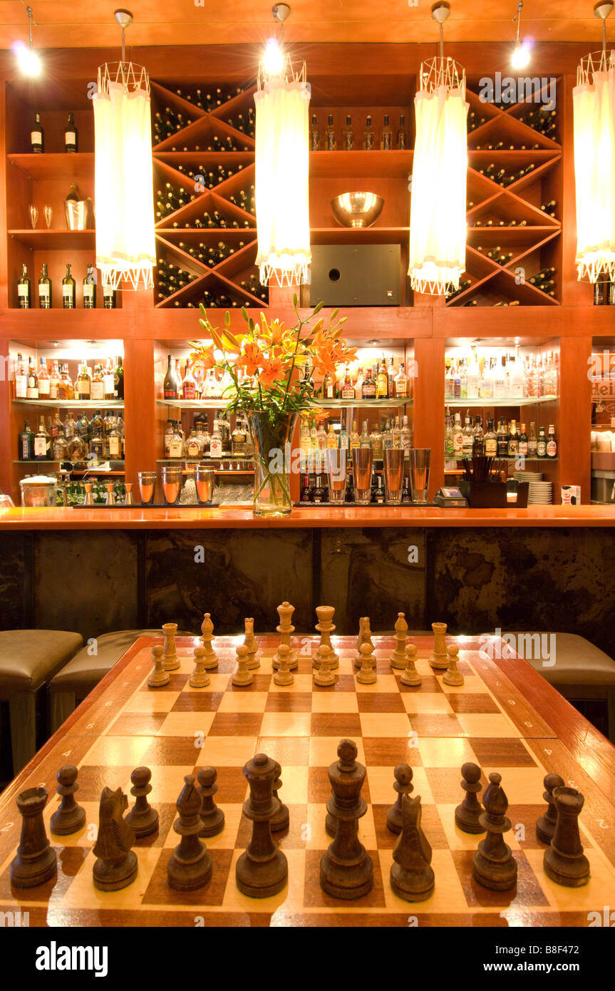 Pologne Cracovie Metropolitan Bar and Restaurant Banque D'Images