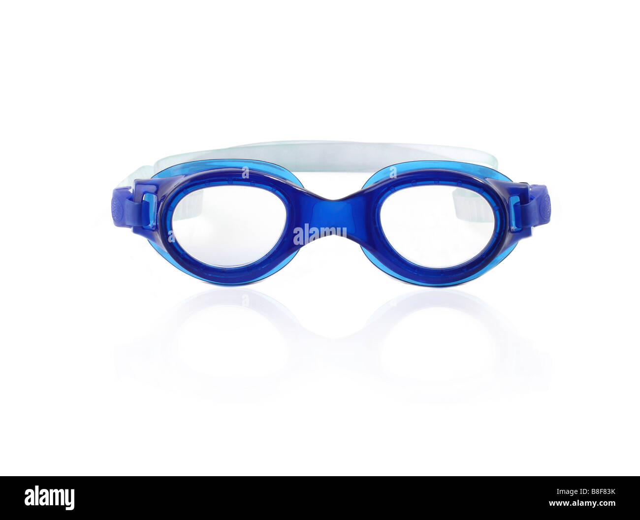 Portrait d'une baignade ou masque de plongée Banque D'Images