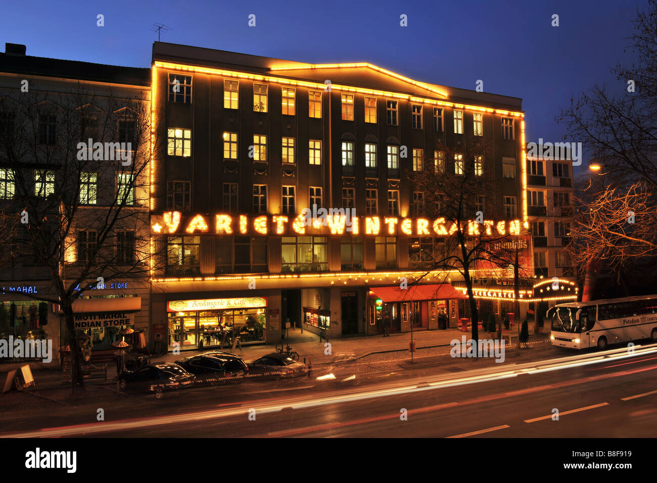 Wintergarten Varieté Berlin Allemagne City Banque D'Images
