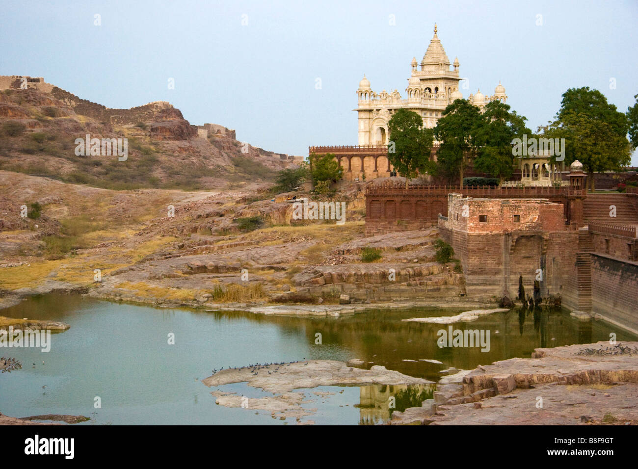 Le Jaswant Thada Jodhpur Rajasthan Inde Banque D'Images